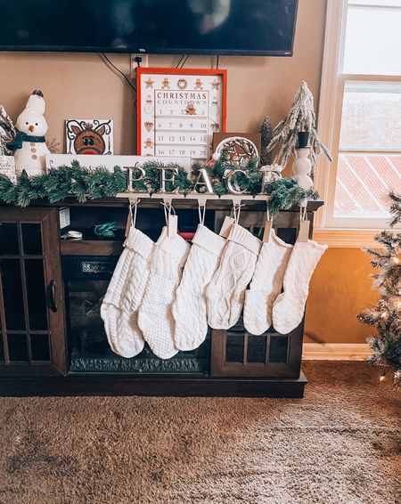 So so happy with this Amazon purchase! 

These cable knit stockings are the cutest and seem like really good quality! 

They come in a pack of 6 for $30 and also come with little wooden tags so you can write names or use a cricut to cut names out and stick on! 



#LTKGiftGuide #LTKHoliday #LTKSeasonal