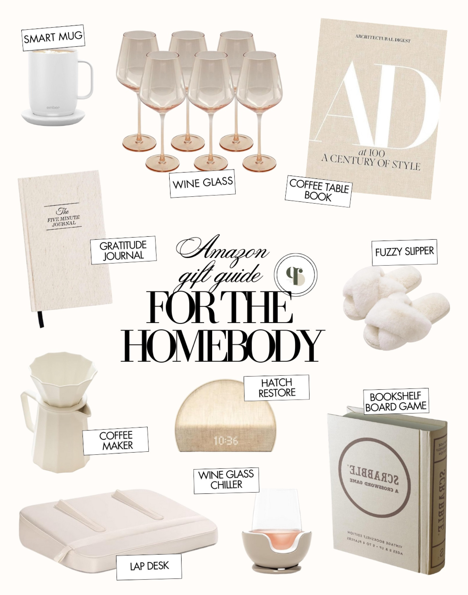 Amazon Gift Guide For The Homebody

Smart mug / mug warmer set / colored wine glass / coffee table book / book decor / gratitude journal / alarm clock / coffee maker / lap desk / bookshelf game board / fuzzy slippers / wine glass chiller / neutral finds / it girl gift guide / it girl essentials / amazon finds / amazon must have / amazon favorites / gift for her 

#LTKGiftGuide #LTKfindsunder100 #LTKCyberWeek