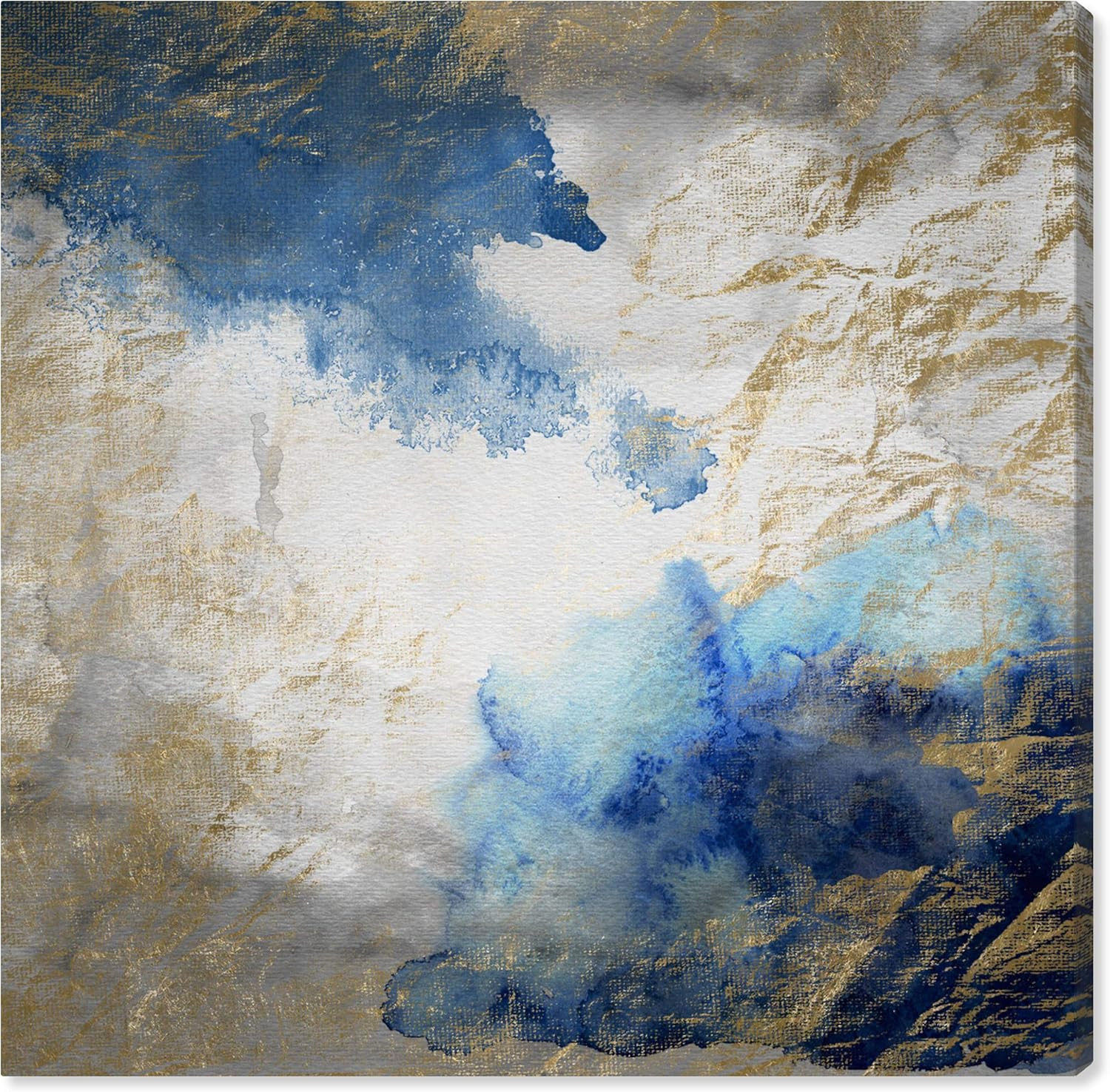 Stoked Blues by Oliver Gal | Contemporary Premium Canvas Art Print. The Abstract Wall Art Decor C... | Amazon (US)