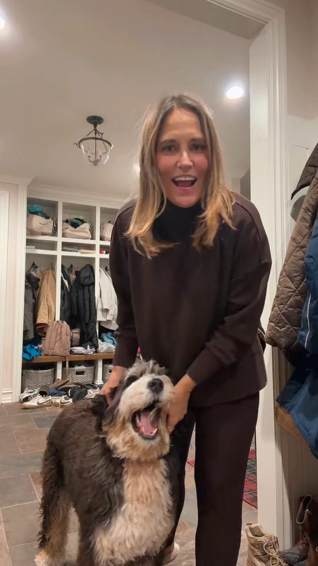 Just got home and boy was I happy to put this set on and bonus…I don’t have to think about what I’m wearing tomorrow!!! 

#LTKdayinmylife #LTKootd #LTKOver40