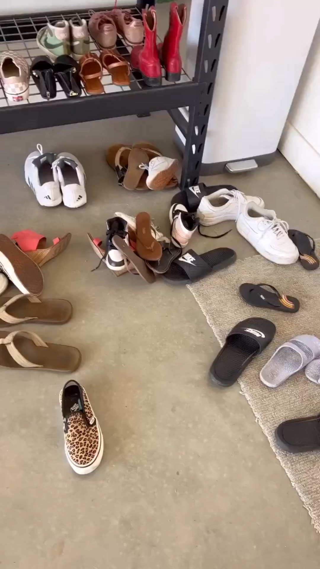 do alllill the shoes by the garage door drive anyone else completely crazy?!! so i came up with a SIMPLE system that everyone can stick to!

#LTKKids #LTKmomlife #LTKdayinmylife