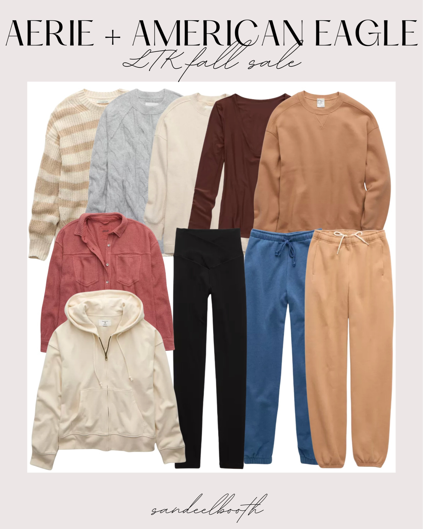 LTK Fall Sale! Aerie! American Eagle! Fall fashion! Fall style! Sweater! Loungewear! Joggers! 

#LTKFallSale #LTKStyleTip #LTKSeasonal