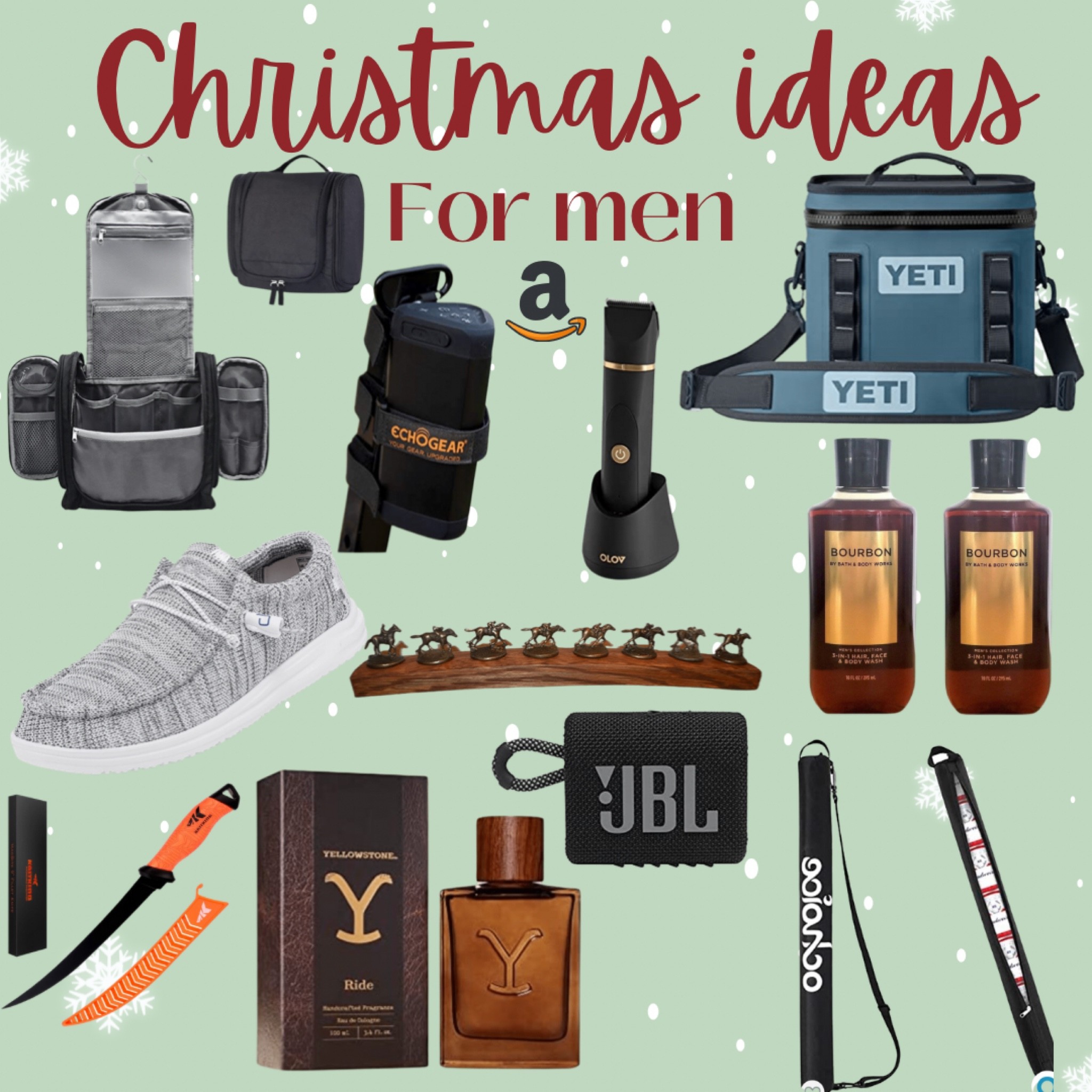 Amazon Christmas Ideas for Men
@amazon #christmasideas #menschristmas 

#LTKHoliday #LTKsalealert #LTKmens