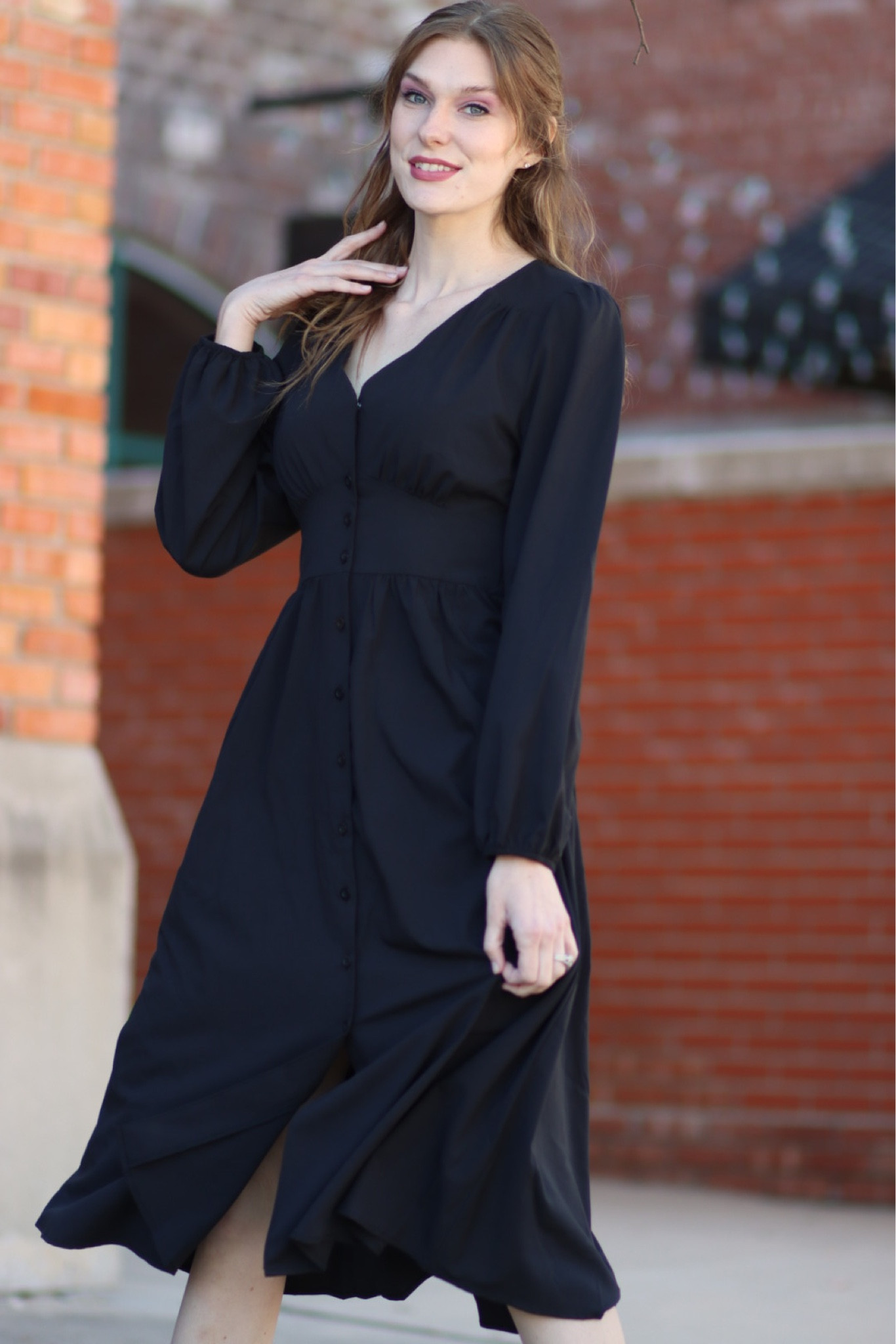 You will not believe how soft this dress is. The fabric feels so luxurious. Long sleeve black dress, black midi dress, long black dress, fall outfit inspo, outfit inspo fall 2022, what to wear fall 2022, 
Amazon dress find, casual everyday dresses, casual everyday dress, casual outfit inspiration 

#LTKsalealert #LTKunder50 #LTKworkwear