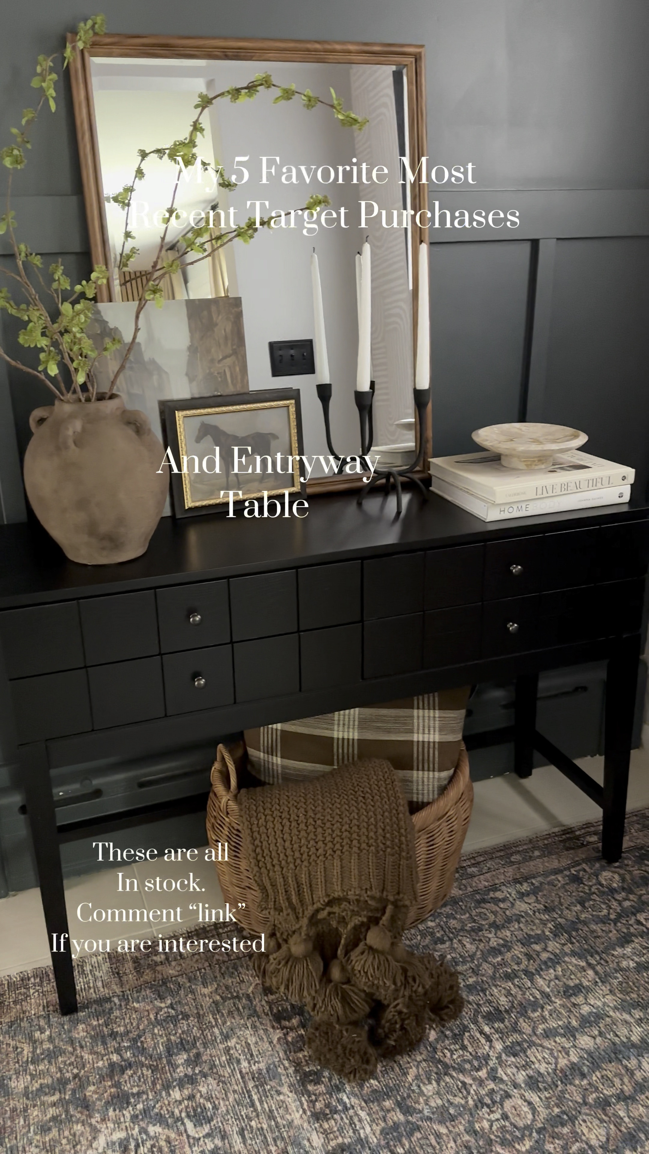 Target finds, affordable finds, entryway, entryway decor, small entryway, home decor under $30, entryway table, marble dish, candle holder, pillow, throw pillow, throw blanket, basket, mirror, rug.

#LTKhome #LTKsalealert #LTKSale