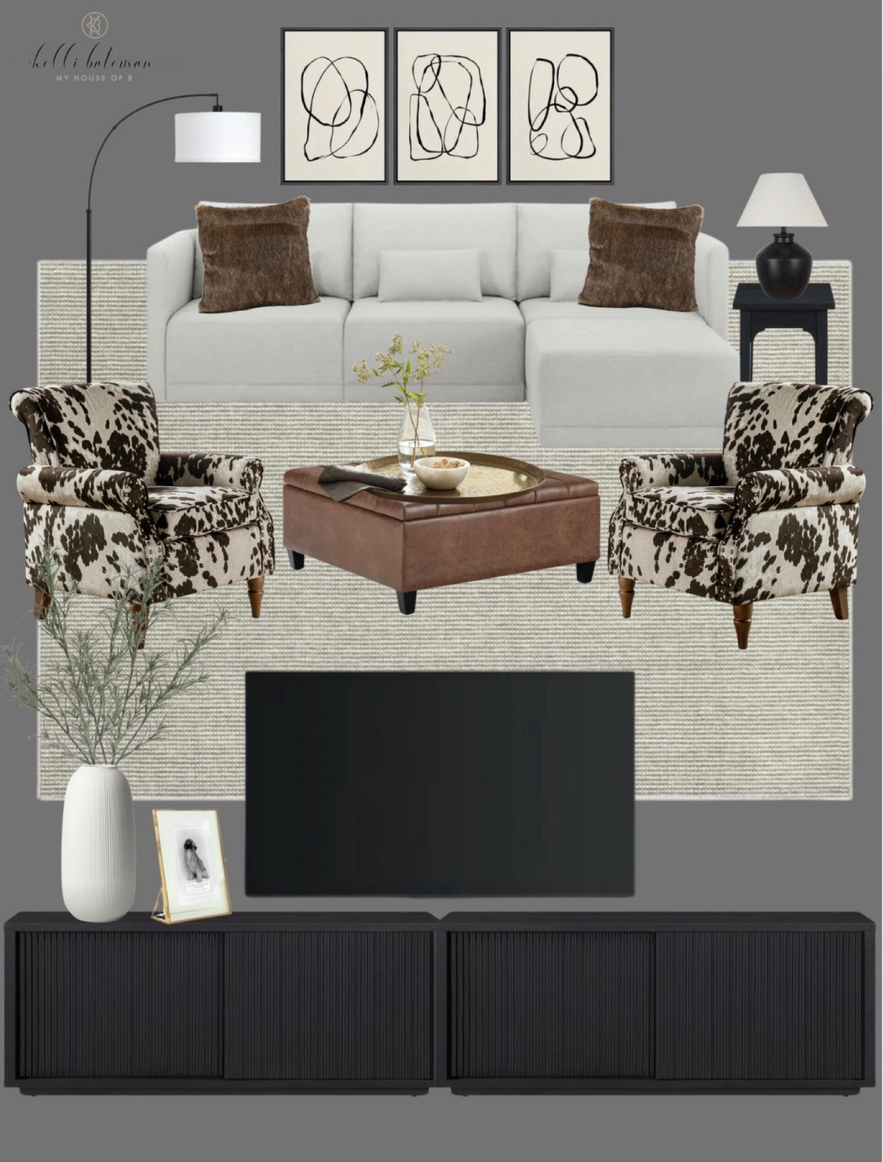 Living Room Mood board inspo from Walmart 

#LTKHome