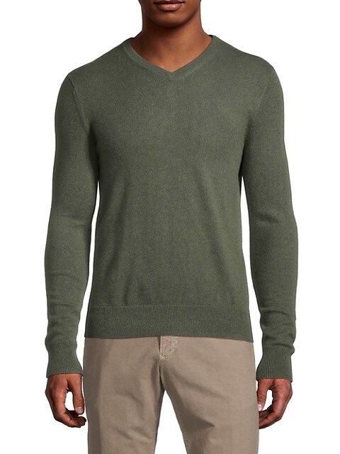 Saks Fifth Avenue V-Neck Cashmere Sweater on SALE | Saks OFF 5TH | Saks Fifth Avenue OFF 5TH (Pmt risk)