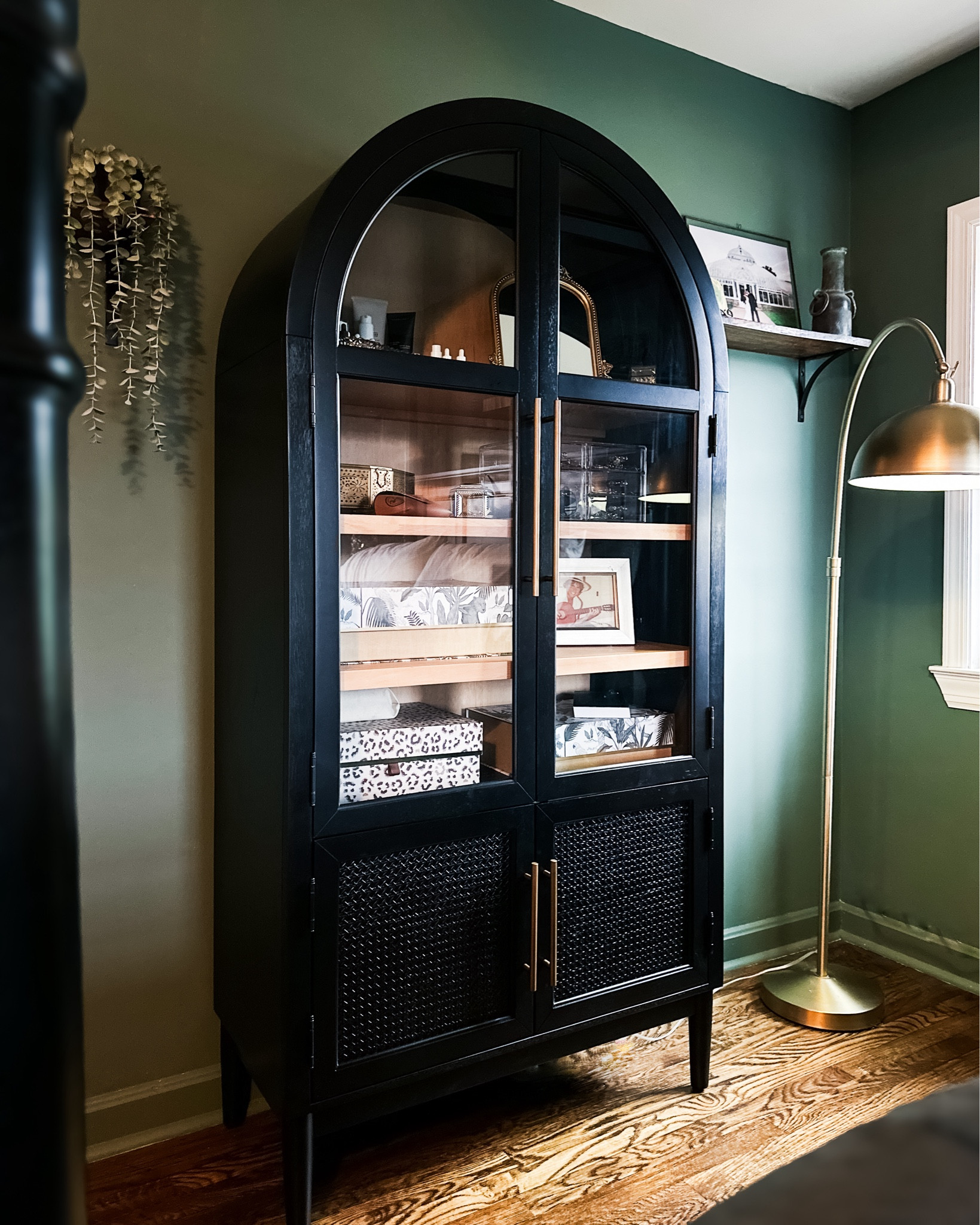 Snagged the viral arched bookcase from Sam’s Club - only $599! I’ve had my eye on the fern cabinet from Anthro, and this is the perfect dupe at a much lower price point. 🙌

#LTKhome #LTKsalealert #LTKGiftGuide