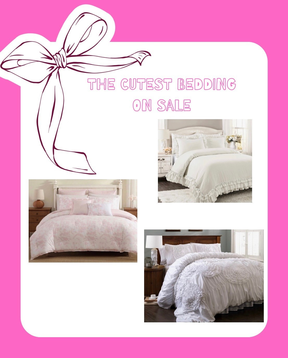 the CUTEST bedding on sale! Check it out🤩

#LTKselfcare #LTKSaleAlert #LTKHome