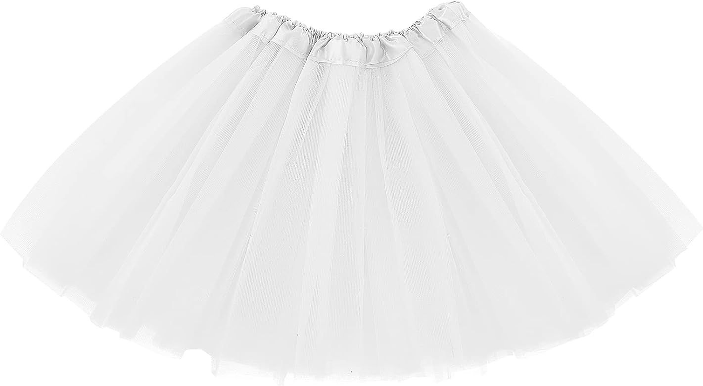Molain Layered Tutu Skirt Dresses Toddler Dress Fancy Costume Tie Dye Shorts Baby Kids Girls Wome... | Amazon (US)
