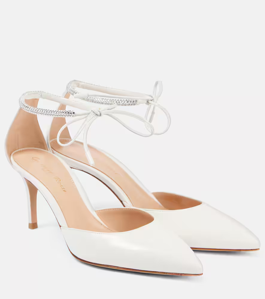 Gianvito Rossi Pumps slingback 70 in pelle | Mytheresa (IT)