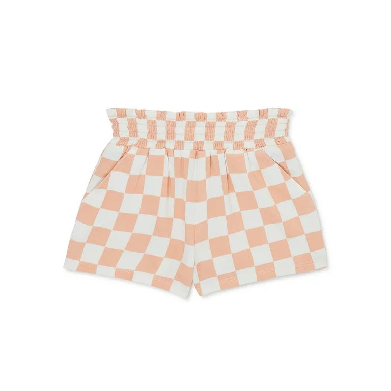 Garanimals Baby and Toddler Girls Knit Shorts, Sizes 12Months - 5T | Walmart (US)