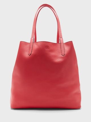 East-West Leather Tote | Banana Republic (US)