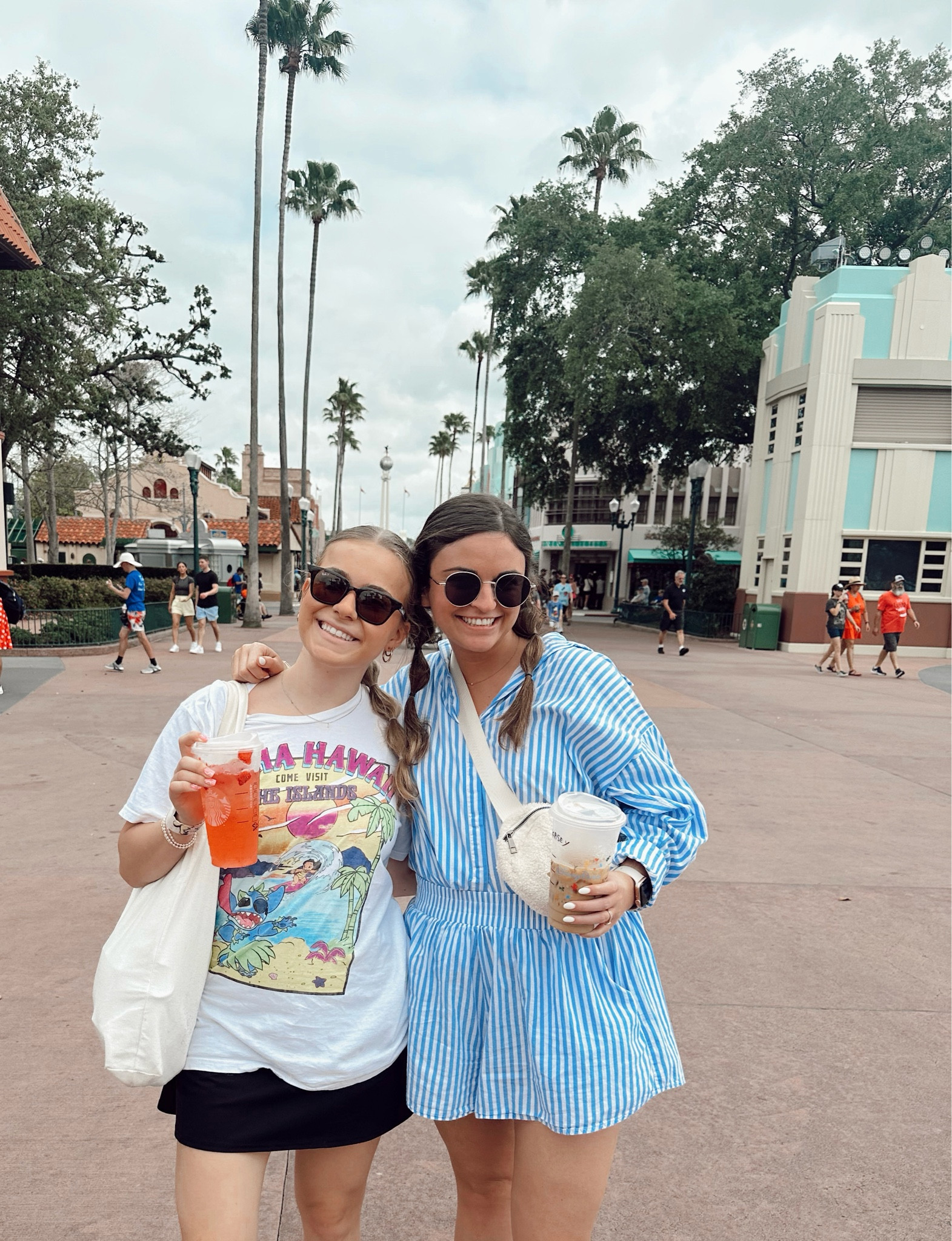 the cutest & trendy disney outfits for spring break or summer - this striped blue set is perfect to wear casually or dressed up🎡💖🌀☀️🦋💓🎠💫

#LTKfindsunder50 #LTKtravel #LTKFestival