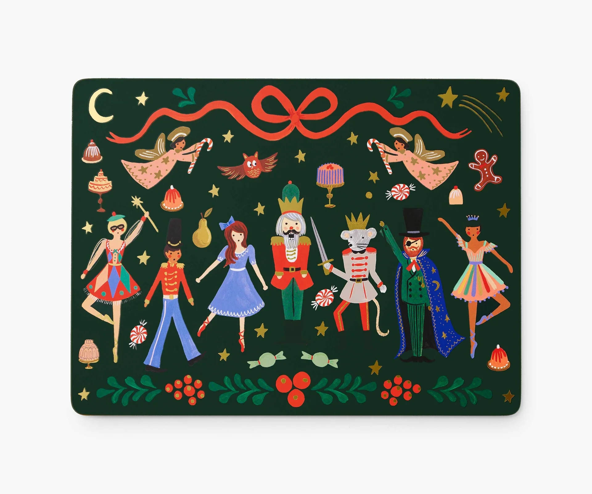 Nutcracker Cork Placemats | Rifle Paper Co.