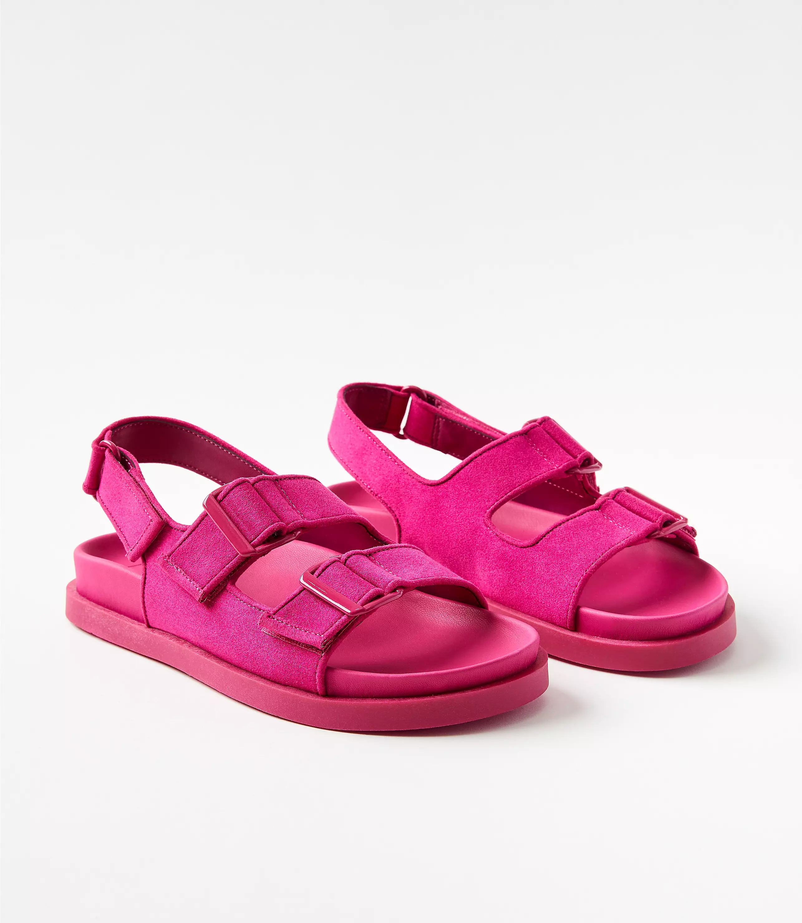 Double Strap Molded Footbed Sandals | LOFT