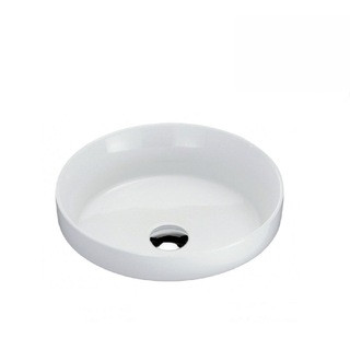Fienza Semi Inset Ceramic Basin Reba White RB3134D | MyDeal - AU