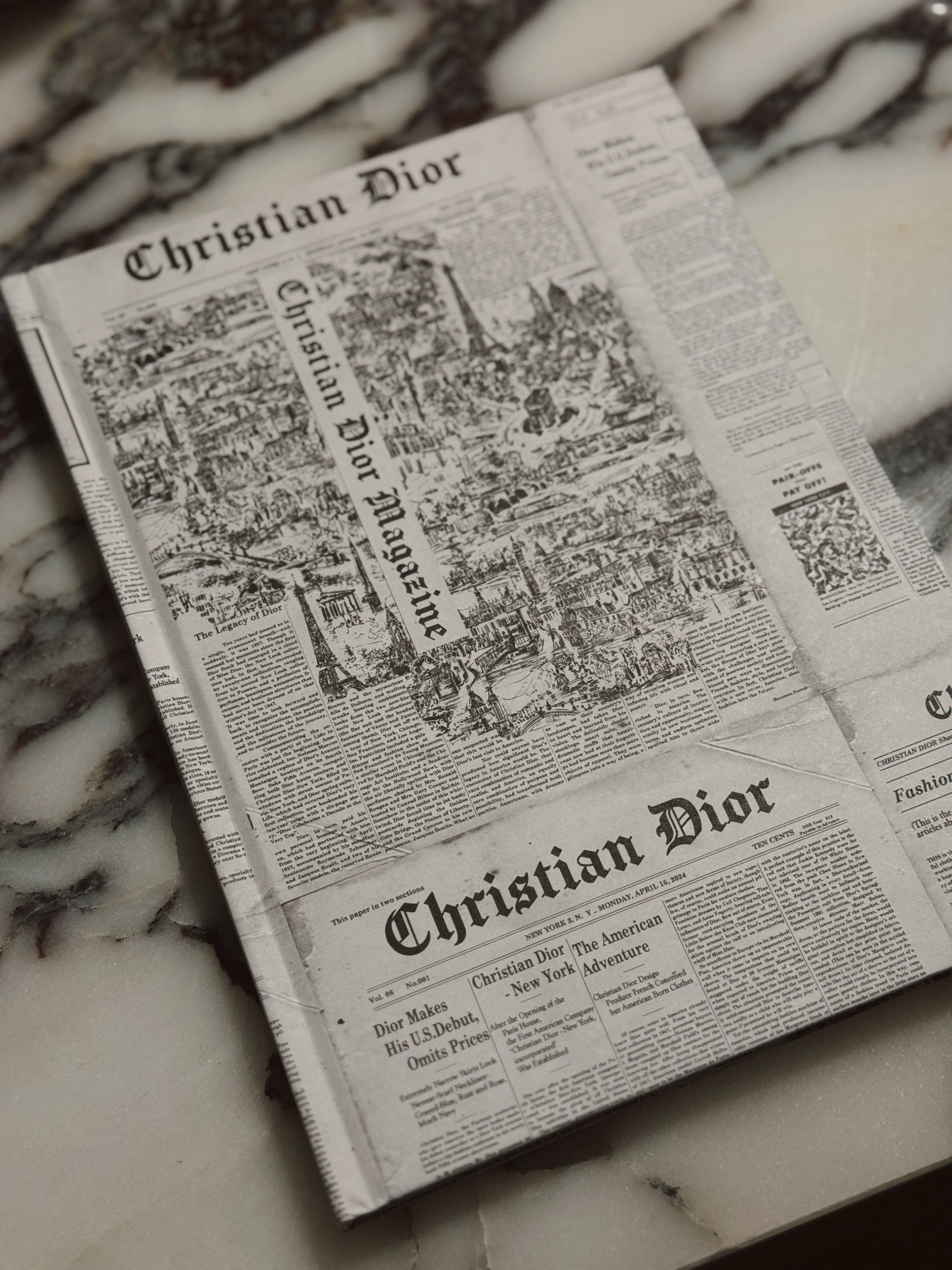 Dior Newspaper Notebook - perfect gift 

#LTKstorytime #LTKdayinmylife #LTKFindsUnder100