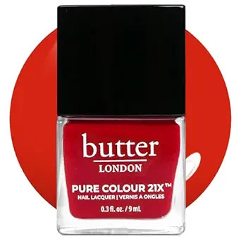 butter LONDON PC21X Nail Lacquer Polish - Fast-Drying, Long Lasting Color with Gel-Like Finish & ... | Amazon (US)