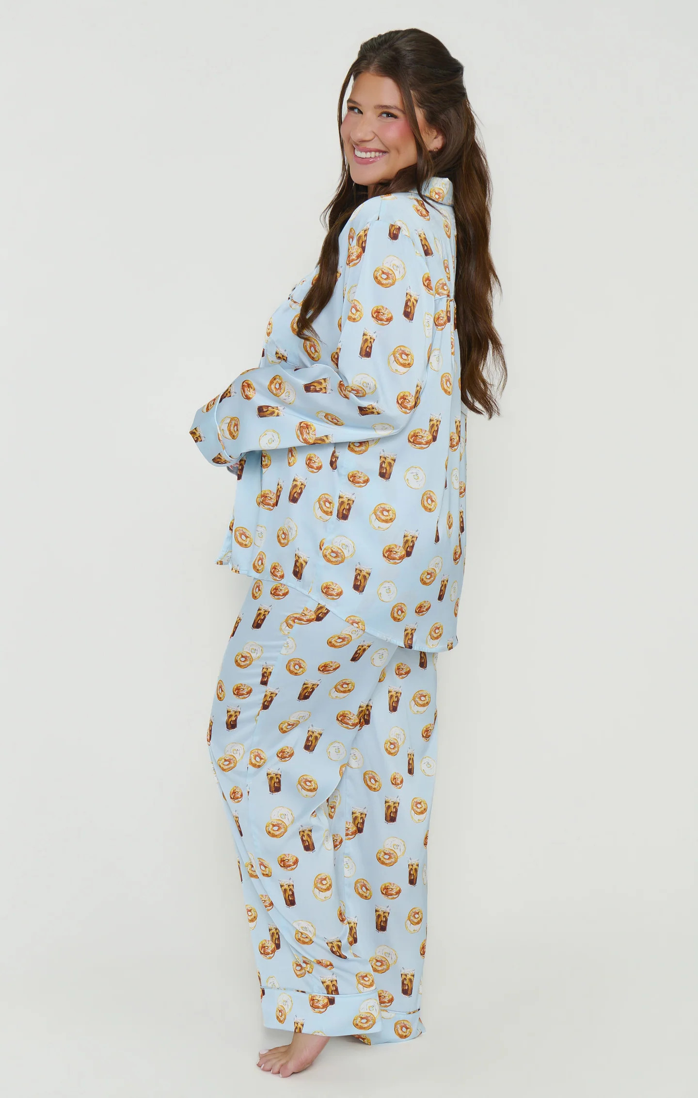 Classic PJ Set ~ Cup of Jo Silky | Show Me Your Mumu