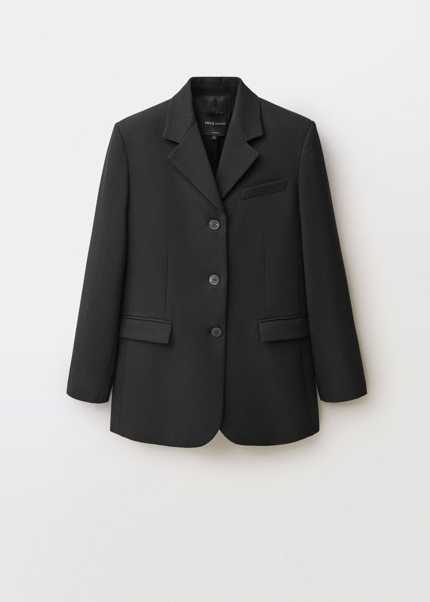 Straight button suit blazer - Women | MANGO United Kingdom | MANGO (UK)