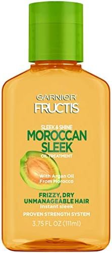 Amazon.com: Garnier Fructis Sleek and Shine Moroccan Sleek Oil Treatment, 3.75 Fl; Oz, 2 Count | Amazon (US)