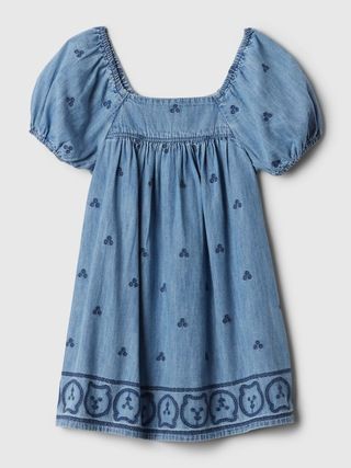 babyGap Embroidered Denim Dress | Gap (CA)
