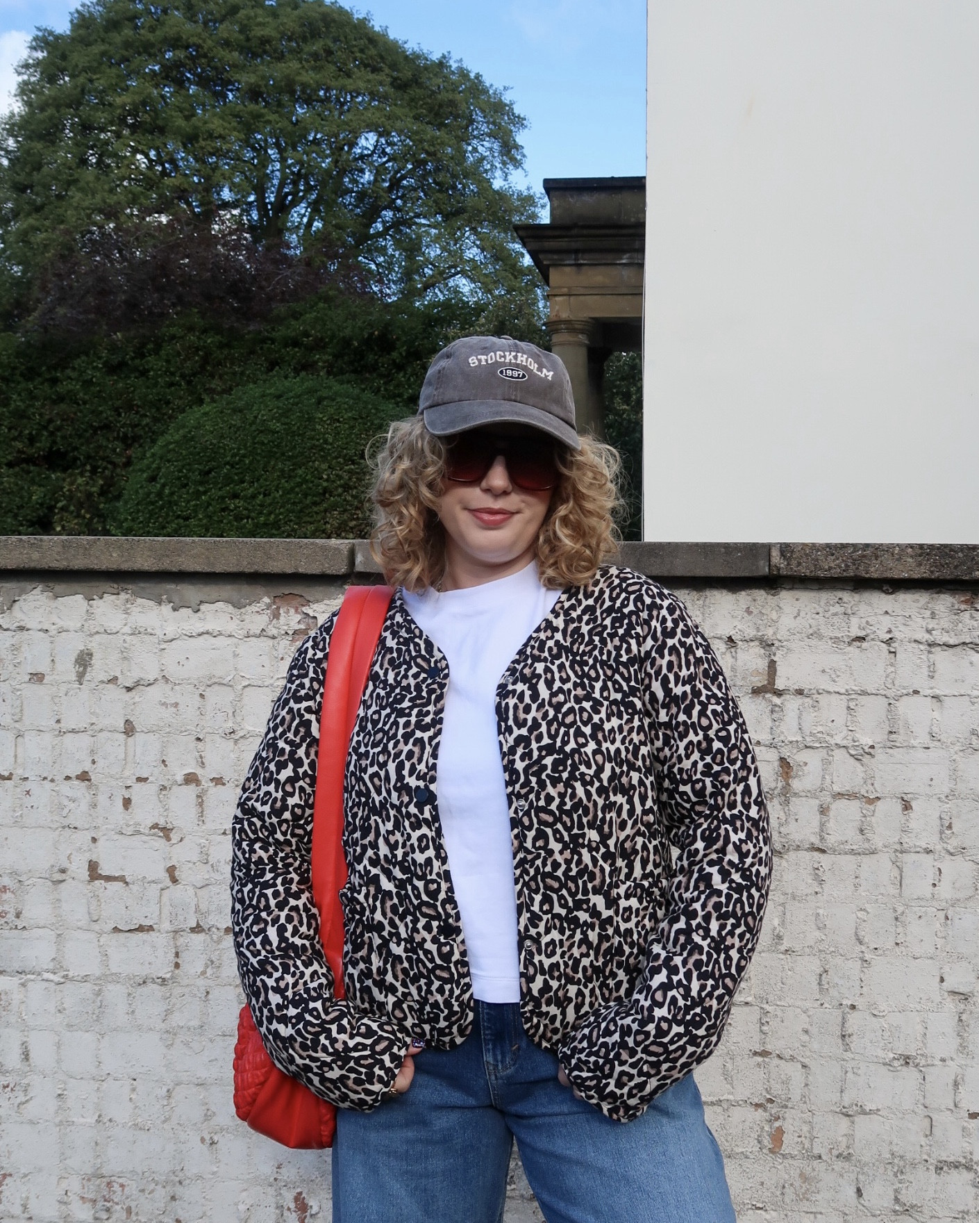 Adding a pop of colour to your day #popofcolour #animprint #autumnoutfits 

#LTKuk #LTKautumn #LTKjeans