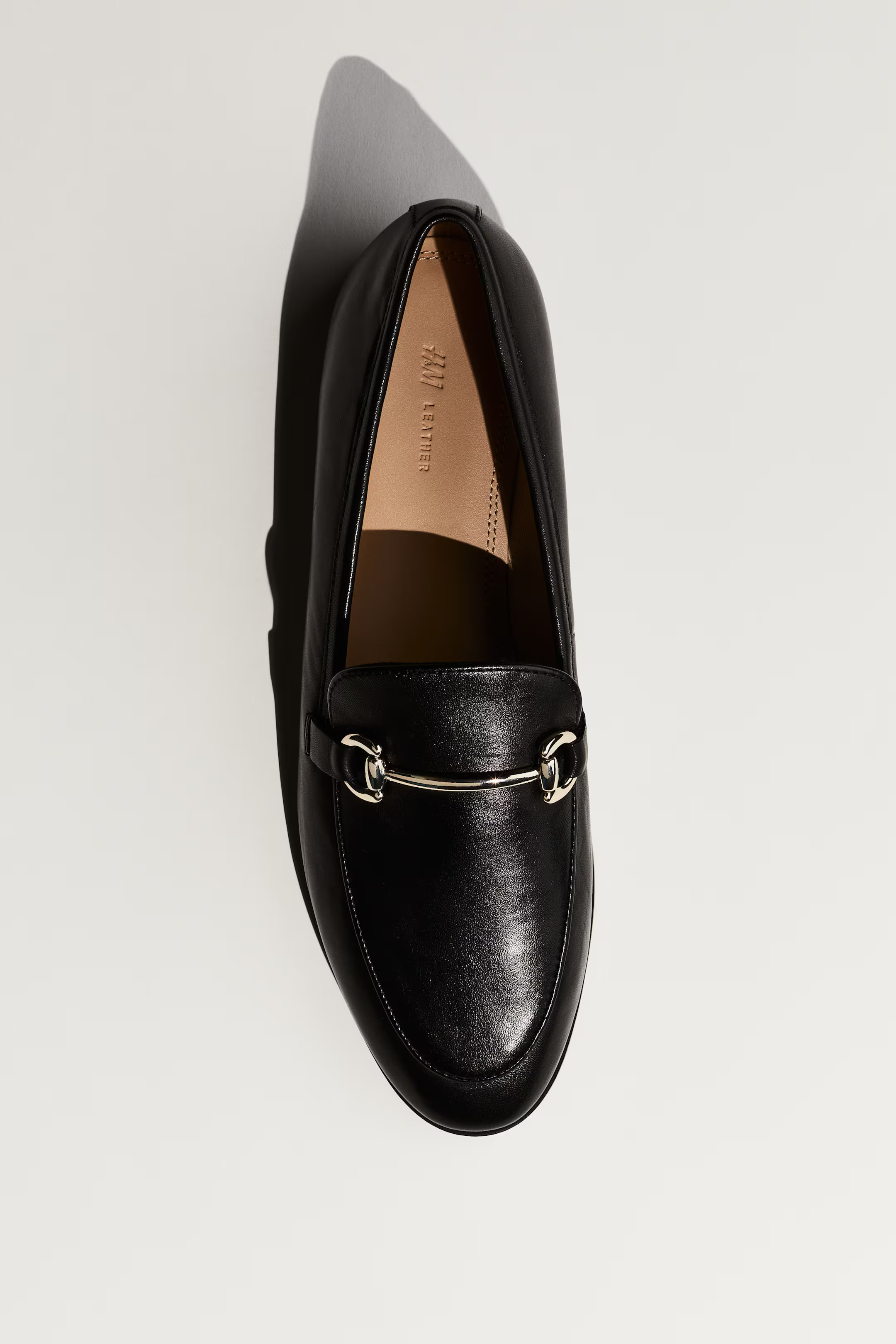 Leather loafers - Black - Ladies | H&M GB | H&M (UK, MY, IN, SG, PH, TW, HK)