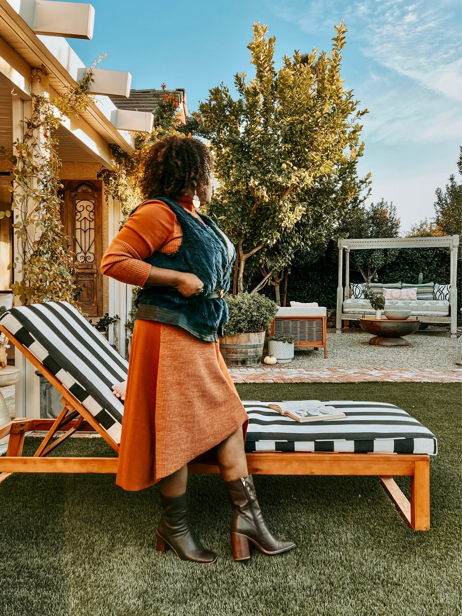 Franco Sarto Womens Stevie Mid Calf Boot Cookie Tan Suede 10 M Franco Sarto Stevie Franco Sarto Womens Stevie Suede Square Toe