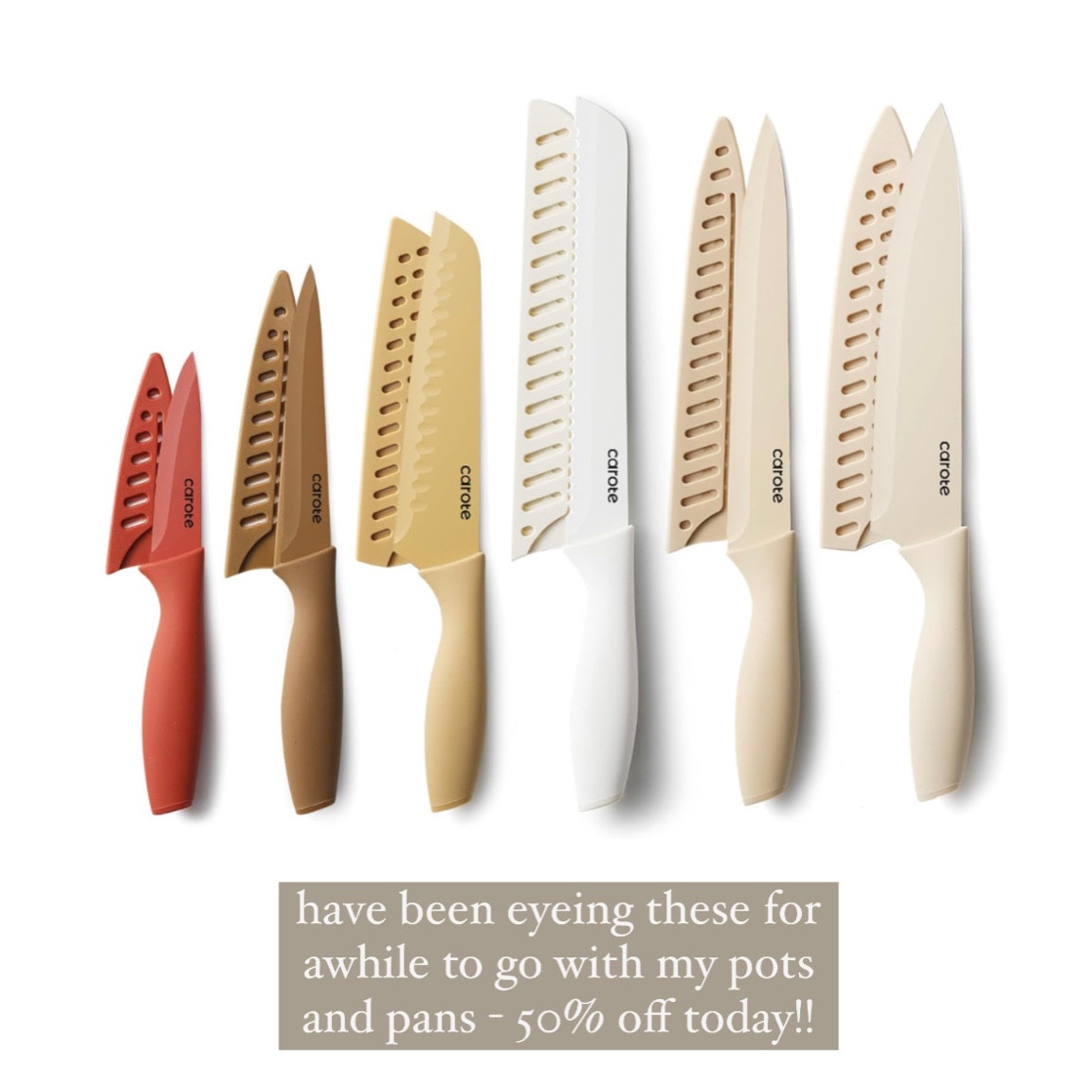 Amazon Deals on Carote cookware are always my fav | 50% off coupon at checkout 

#weddinggift #housewarming #kitchen

#LTKsalealert #LTKhome #LTKSpringSale