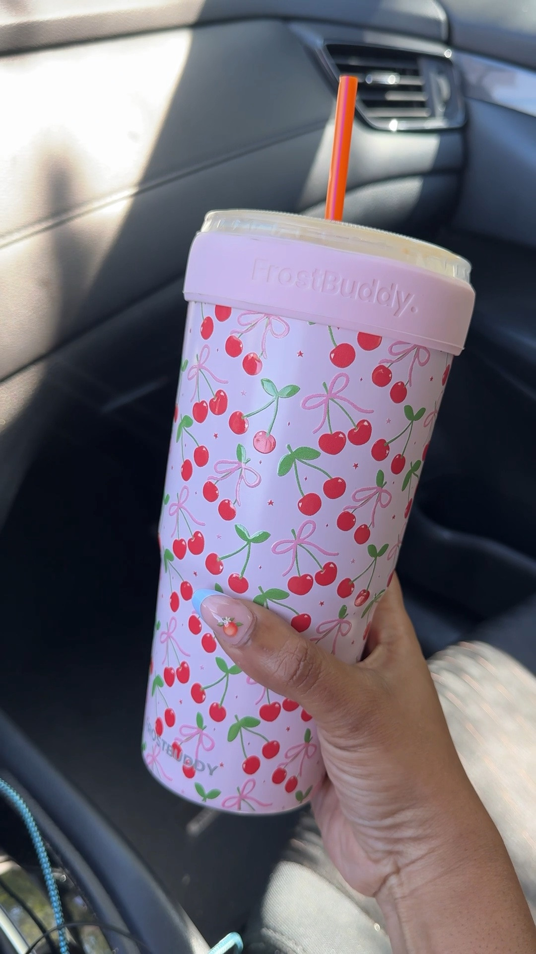 Frost buddy to go, buddy has changed the game for me!!! now my iced coffee will actually say ice for up to 12 hours and it keeps hot drinks hot too!! 

teacher gifts
Amazon finds￼
Insulated tumbler
Iced coffee
Frost buddy to go buddy

#LTKHome #LTKTravel