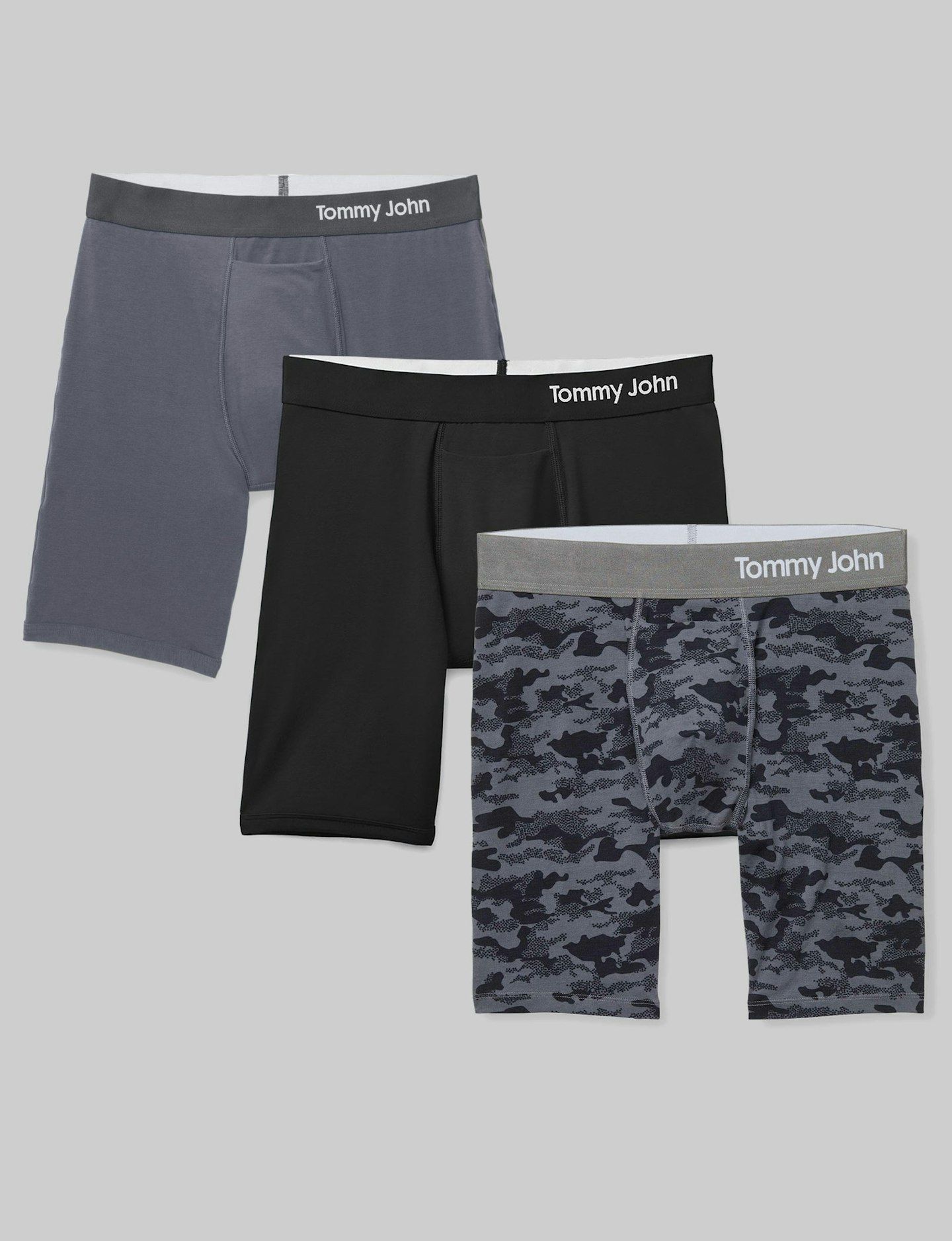 Cool Cotton Boxer Brief 8" (3-Pack) | Tommy John