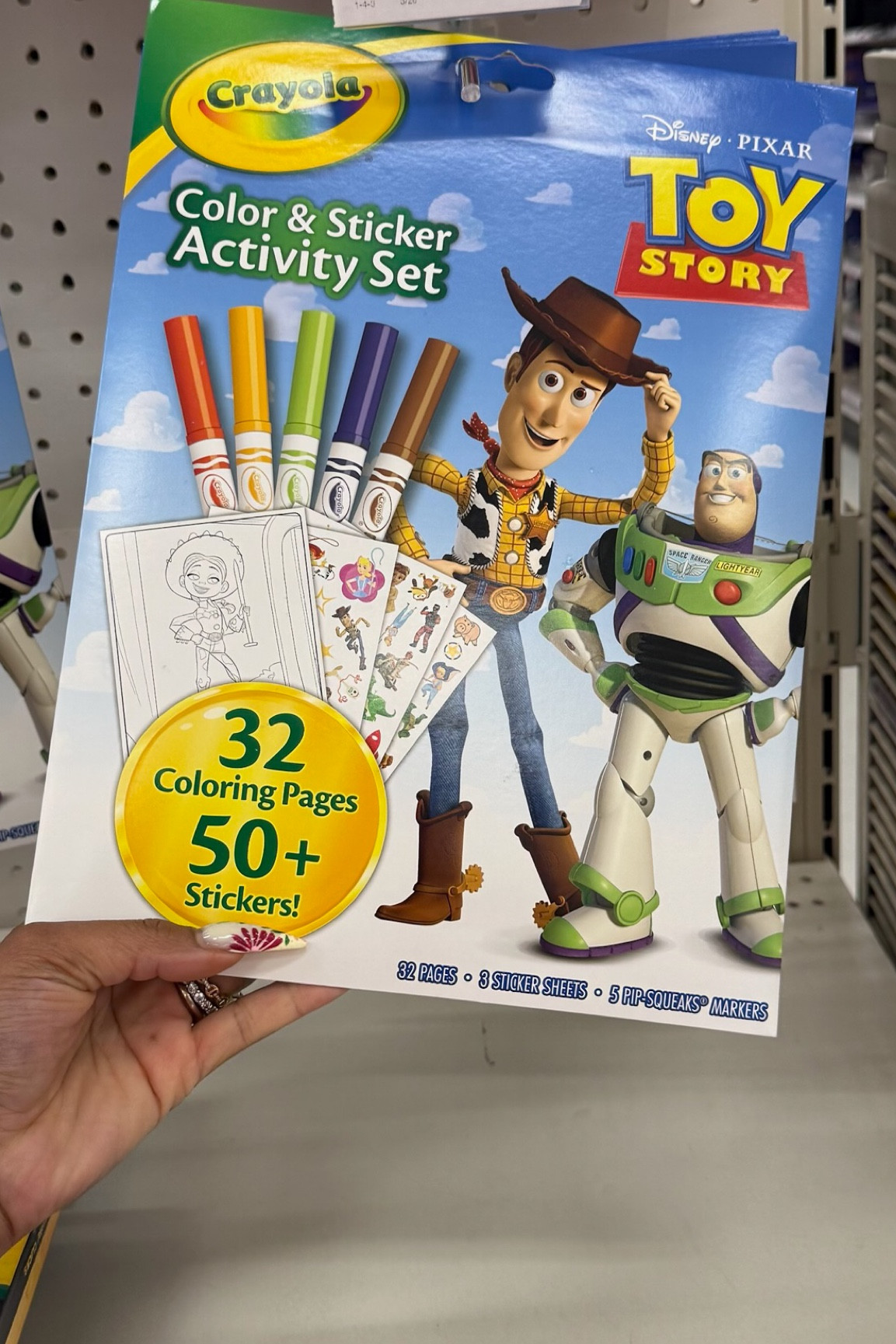 Grabbed this toy story coloring activity for CJ! Grab for any of your toy story lovers!

#LTKmomlife #LTKKids