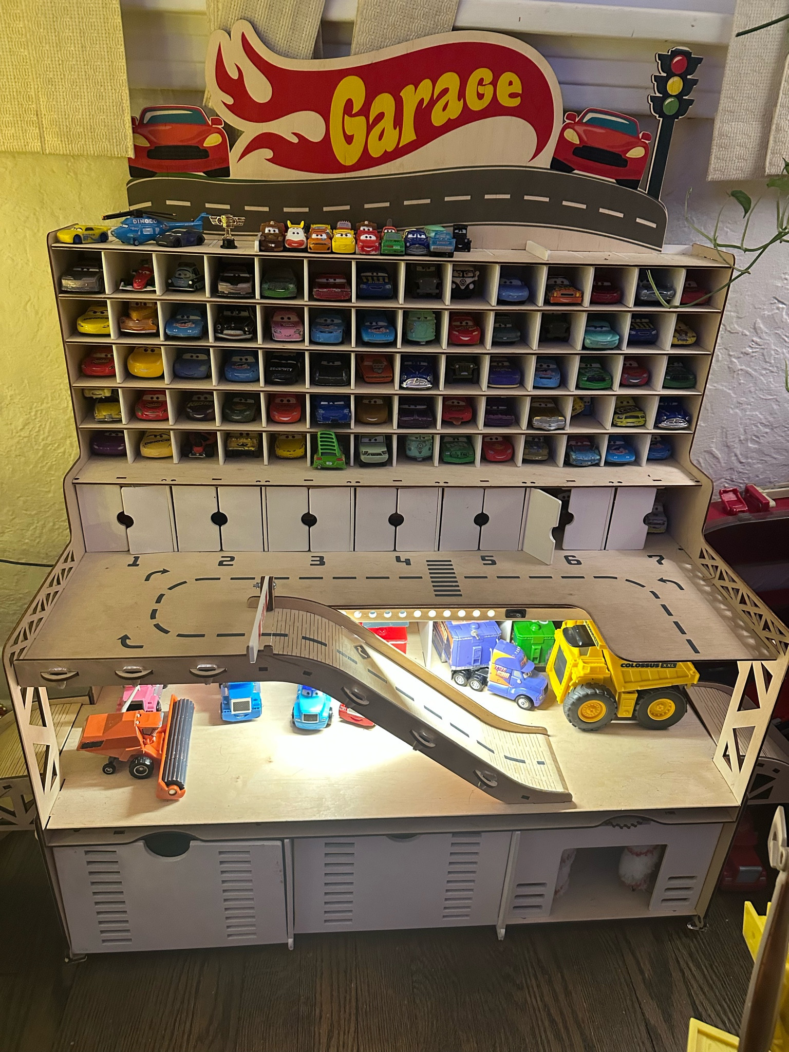 Toy car garage! Makes the perfect gift for a little boy! My two sons love this thing and stores all of our cars perfectly! 

Birthday gift for kids, boys bedroom, playroom storage, car storage, boys bedroom, car garage, Etsy, handmadee

#LTKFamily #LTKKids #LTKBaby