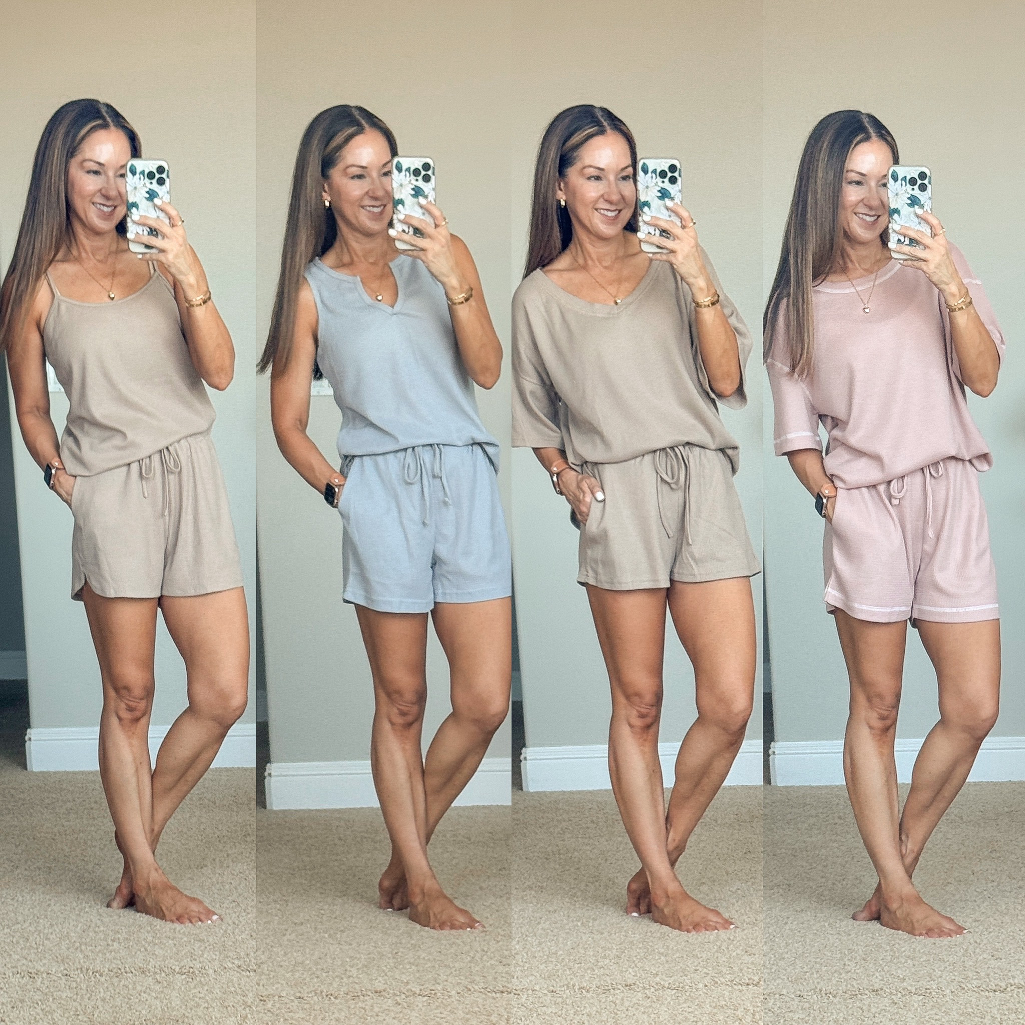 Loungewear Sets

I am wearing size Small in all, khaki, grey, and pink!

Lounge  loungewear  pajama set  matching set  waffle knit  two piece set  comfy outfit  cozy outfit  EverydayHollyy

#LTKover40 #LTKstyletip #LTKfindsunder50