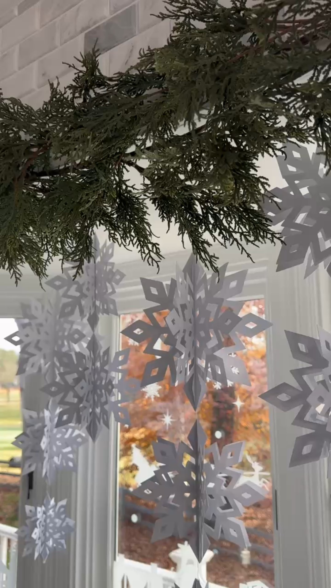 Waking up to this view never gets old ✨
The paper snowflakes, Christmas village window clings, and lighted cedar garland make this bay window feel like a little holiday storybook scene. So simple, so charming, so festive.
#eanesinteriors #holidaydecor #christmasinspo #windowdecor #christmasvillage #cozychristmashome #modernclassicchristmas


#LTKSeasonal #LTKHoliday #LTKHome