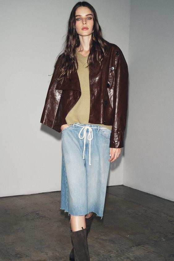 ZW COLLECTION SHINY JACKET | Zara US