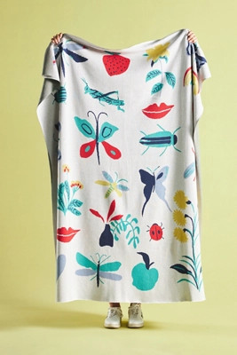 Pernille Rosenkilde Throw Blanket | Anthropologie (US)