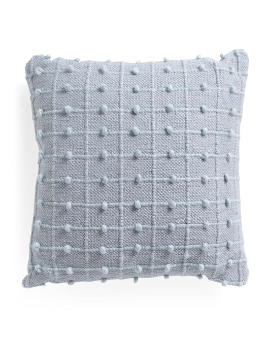 22x22 Nubby Wool Pillow | TJ Maxx