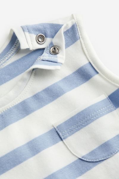 Sleeveless Cotton Jersey Bodysuit | H&M (US)