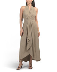 Ruffle Front Maxi Dress | Marshalls