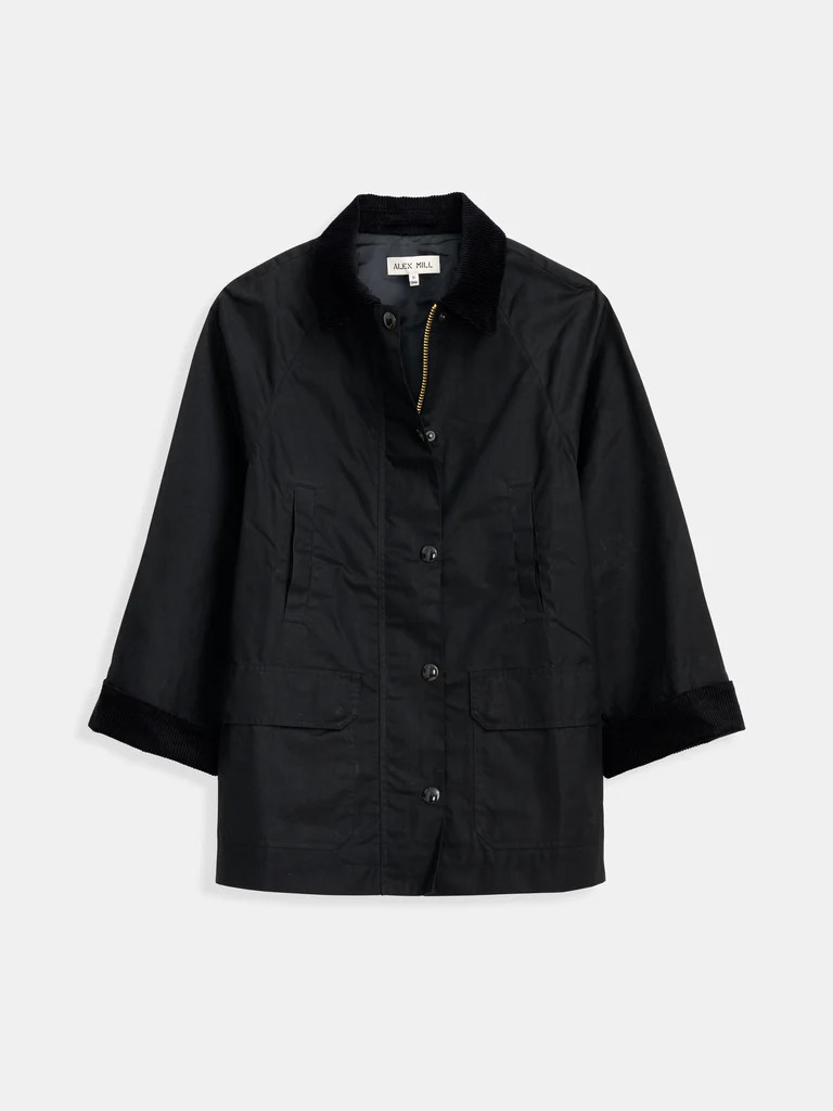 Chiltern Street Jacket In Waxed Cotton | Alex Mill