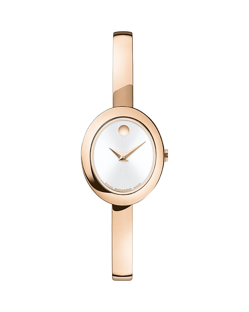 Movado Museum Bangle Oval Watch, 22mm x 26mm | Bloomingdale's (US)