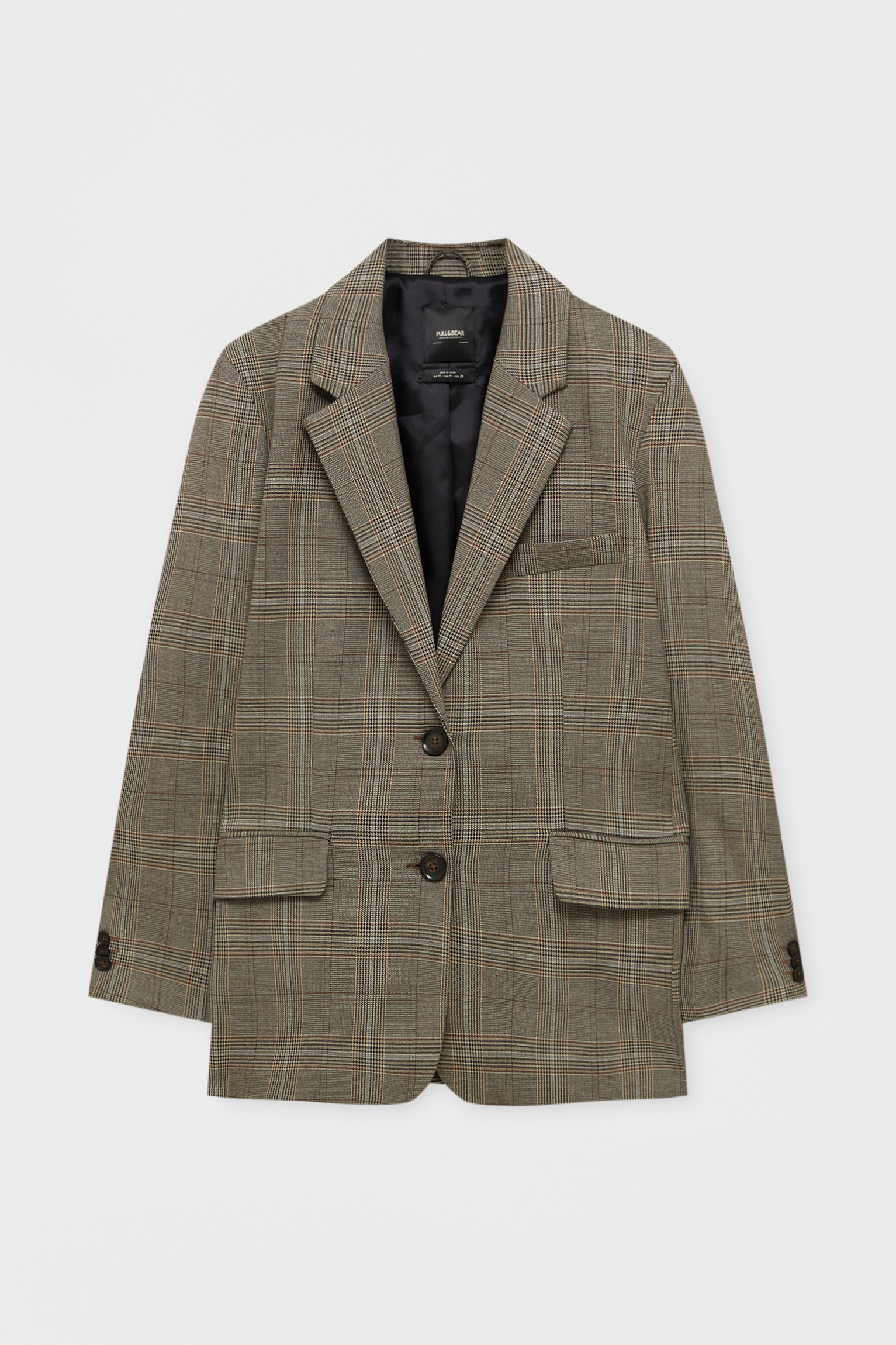 Checked blazer | PULL and BEAR UK