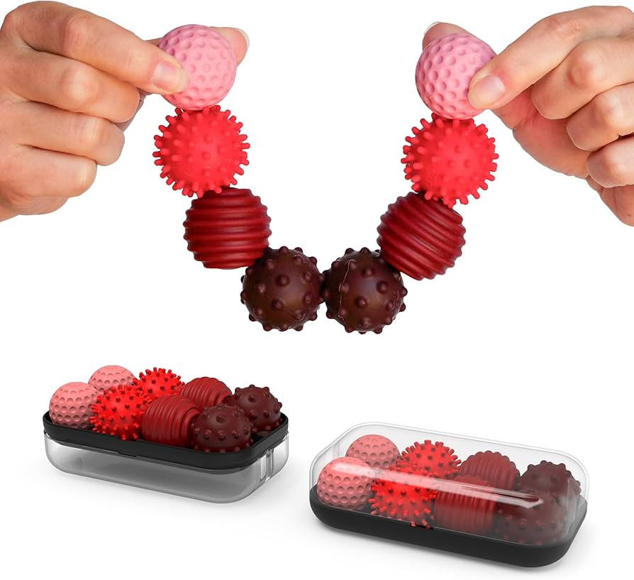 ONO Signets – Silicone Magnetic Balls with Textured Dimples, Bumps, and Waves | Fun to Play wit... | Amazon (US)