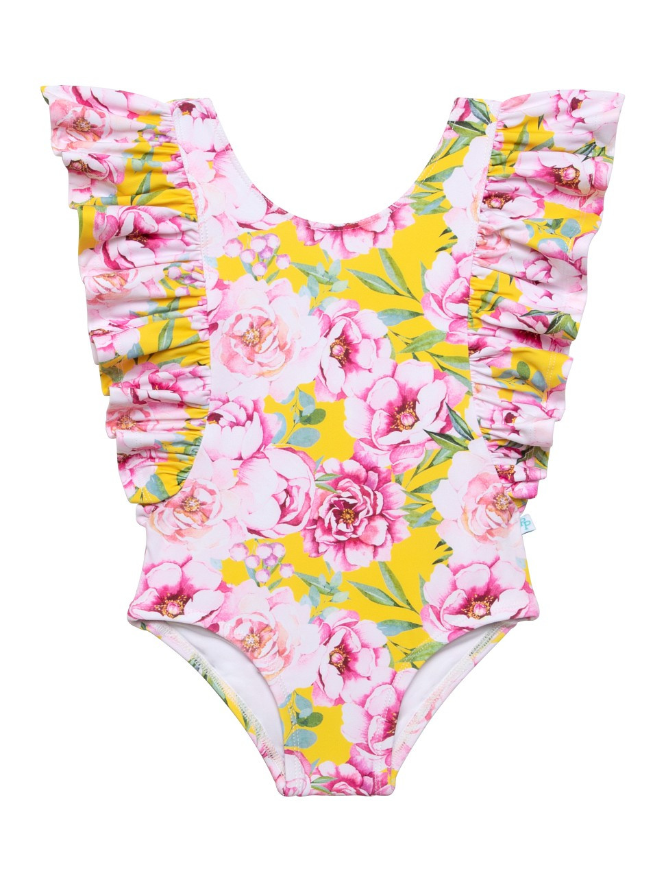 Little Girl's & Girl's Elody Flutter-Sleeve One-Piece Swimsuit | Saks Fifth Avenue