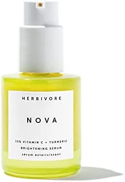 New! Herbivore Botanicals Nova 15% Vitamin C + Turmeric Brightening Serum - Visibly Improve Dark Spo | Amazon (US)