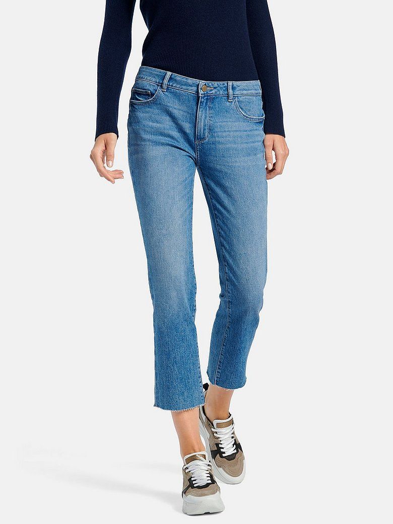 7/8 Jeans Modell Mara Straight Mid Rise | Peter Hahn (DE)