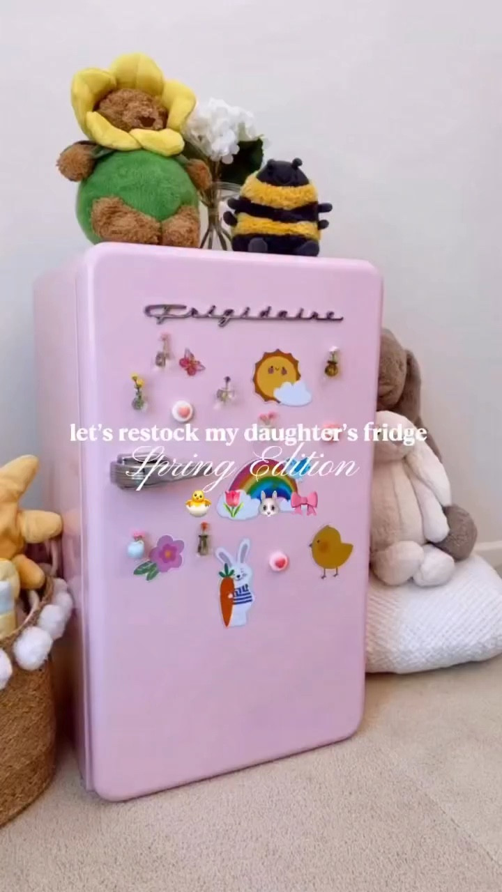 Spring restock of my daughter’s playroom fridge! 

#LTKSeasonal #LTKHome